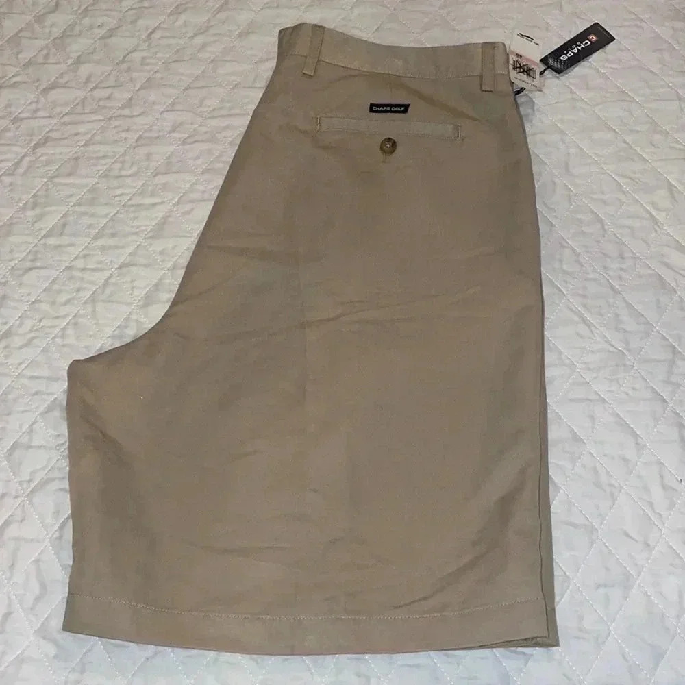 Chaps Khaki Golf Shorts